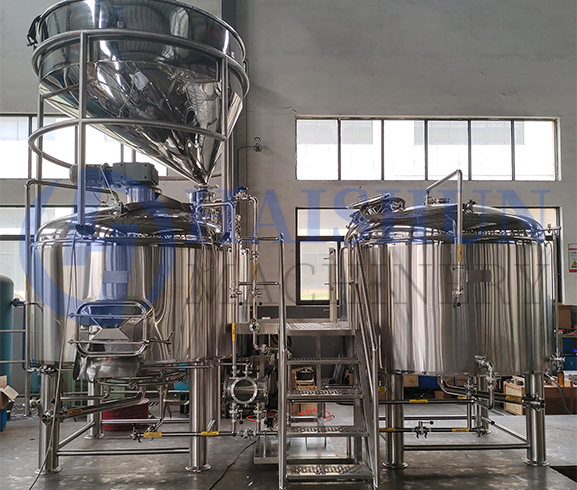 20BBL Sudhaus mit Dampfheizung und Trichter