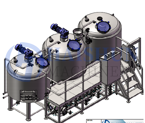 15BBL 3 Gef&auml;&szlig;e Sudhaus MT/LT+BK+WT